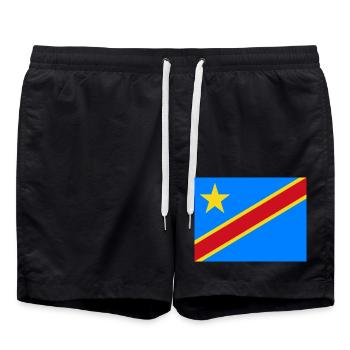 Kongo - Badeshorts - Schwarz - Vorne - AI Model Male 185 light (185cm)