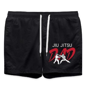 Jiu Jitsu Autodéfense - Short de bain - noir - Devant - AI Model Male 185 light (185cm)