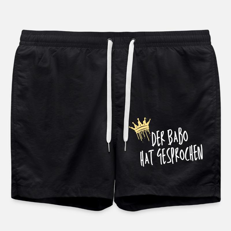 BaBo two - Badeshorts - Schwarz