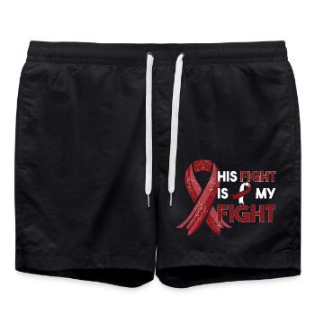 Cancer - Swim Trunks - black - Front - AI Model Male 185 light (185cm)