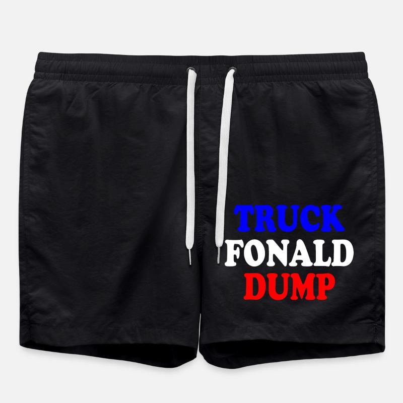 truck fonald dump - Short de bain - noir