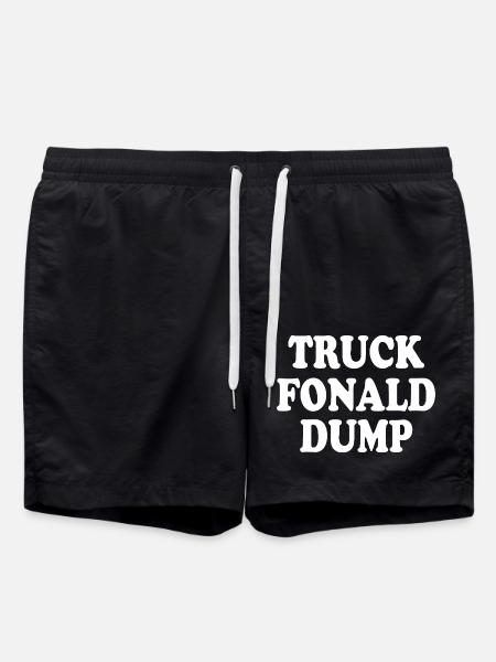 truck fonald dump - Short de bain - noir