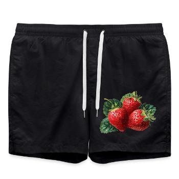 Fraise - Short de bain - noir - Devant - AI Model Male 185 light (185cm)