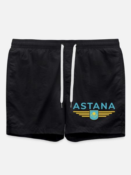 Astana Design – Modernity and Tradition - Swim Trunks - black