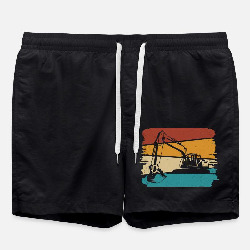 Bagger - Badeshorts - Schwarz
