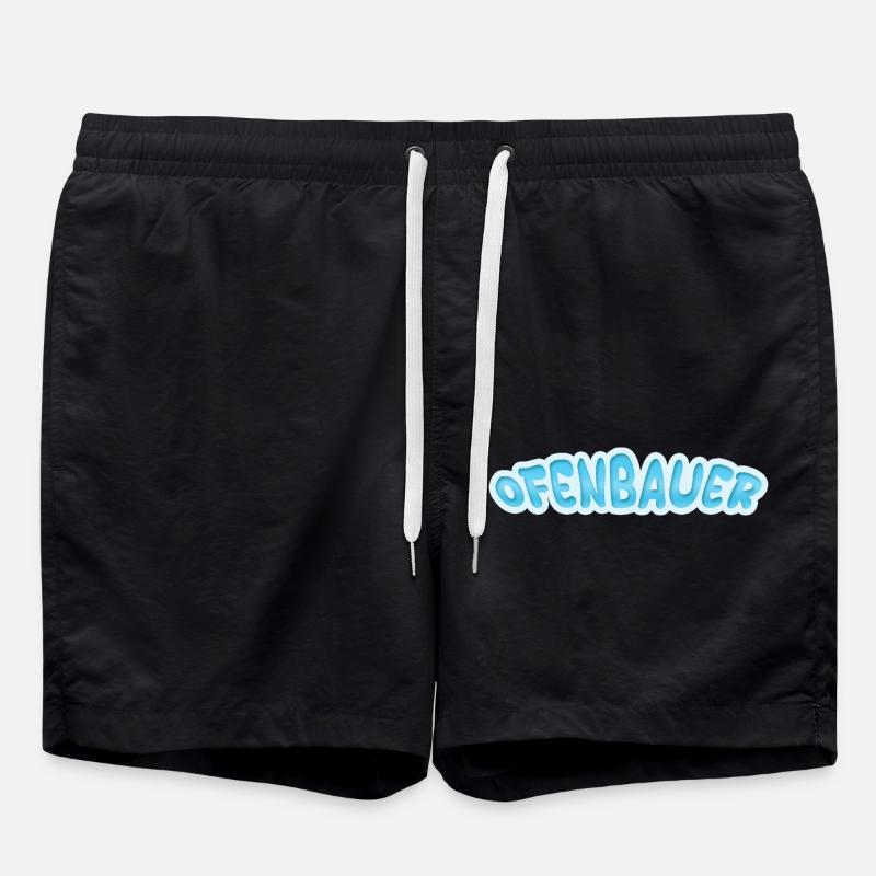 Stove builder - Swim Trunks - black