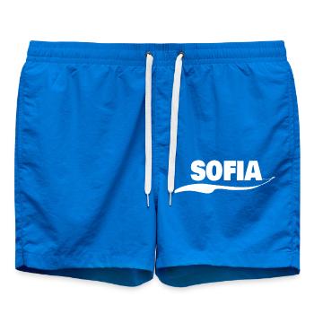 Sofia als Vorname - Badeshorts - Cobalt blue - Vorne