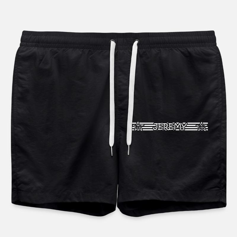 Birthday Jeremy - Swim Trunks - black