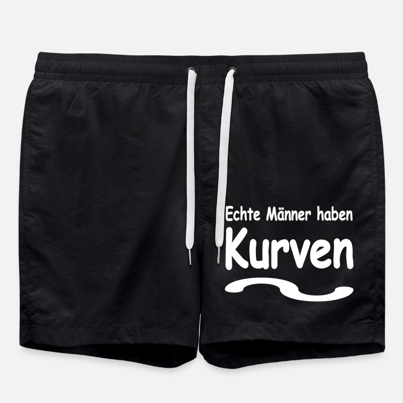 Männer - Badeshorts - Schwarz