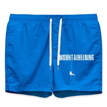 Mountaineering Bergsteigen Abseilen Bergsteiger - Badeshorts - Cobalt blue - Vorne