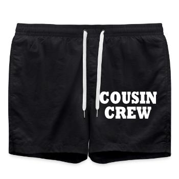 cousin crew - Short de bain - noir - Devant - AI Model Male 185 light (185cm)