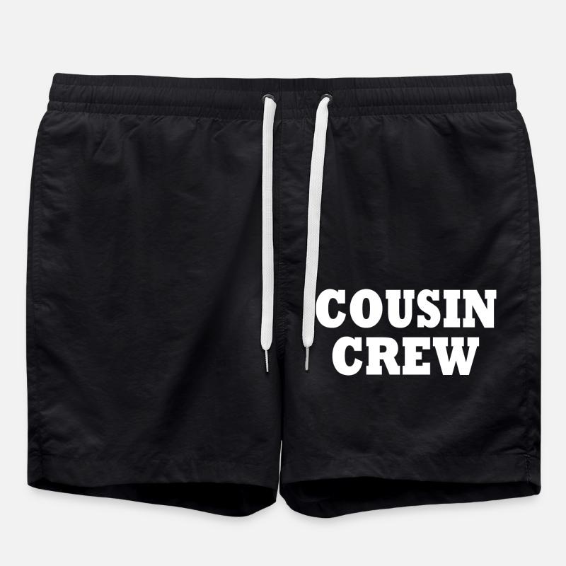 cousin crew - Swim Trunks - black