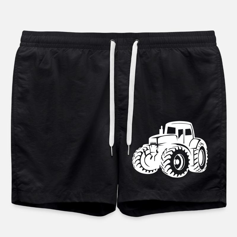 Tractor - Swim Trunks - black
