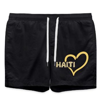Haiti Haiti - Swim Trunks - black - Front - AI Model Male 185 light (185cm)