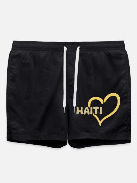 Haiti Haiti - Badeshorts - Schwarz