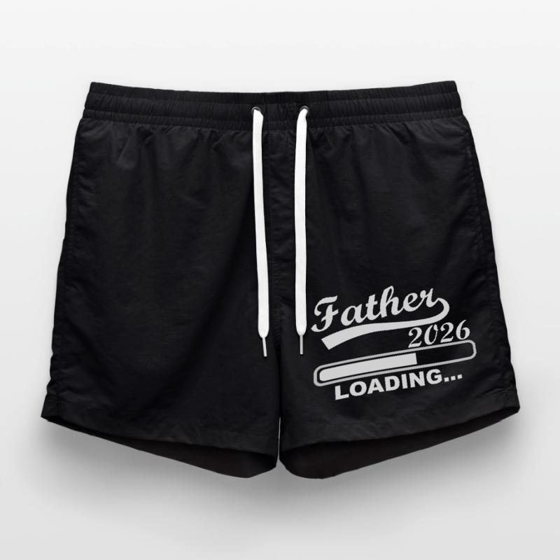 Father 2026 Loading Progress Swim Trunks