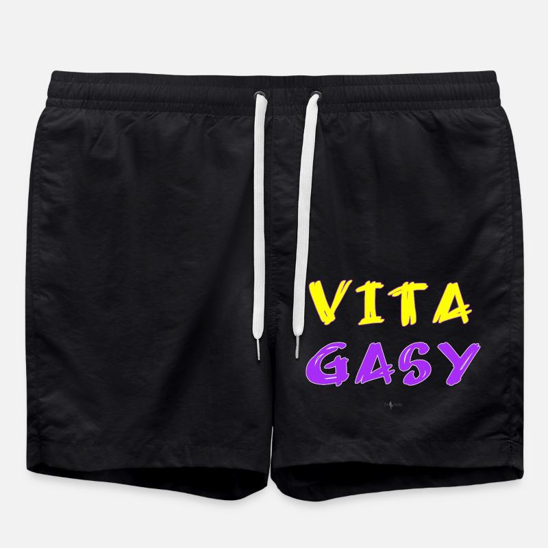 MDG Vita Gasy 01 - Short de bain - noir