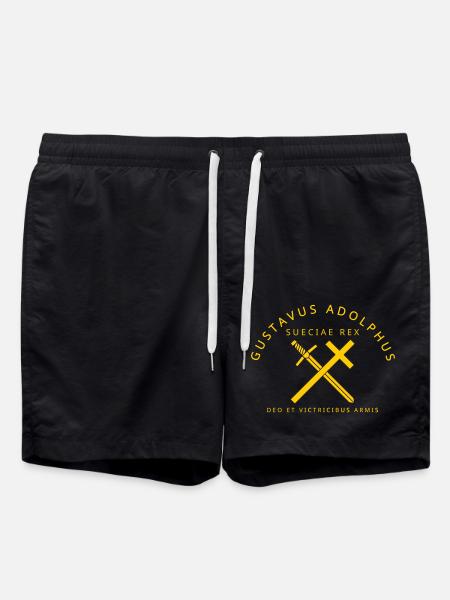 Gustavus Adolphus - Swim Trunks - black