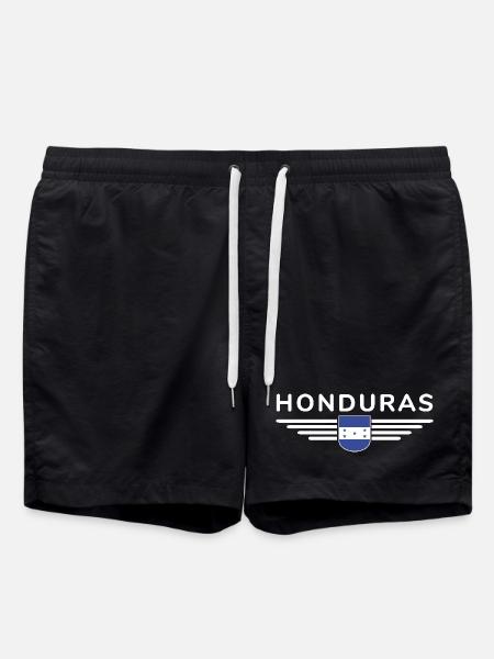 Honduras T-Shirt for Fans - Swim Trunks - black