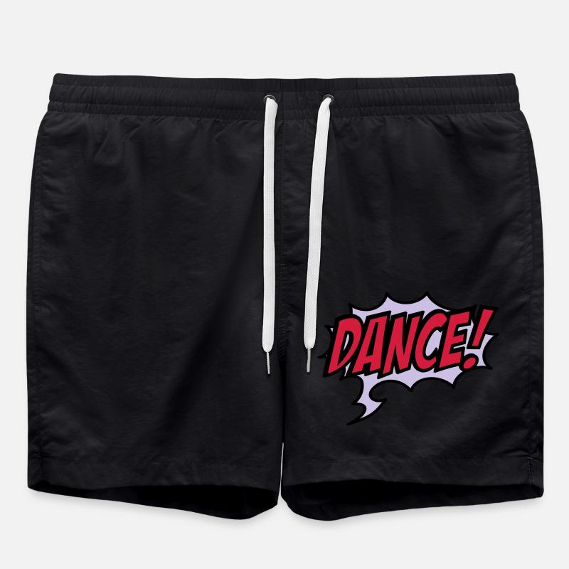 dance - Short de bain - noir