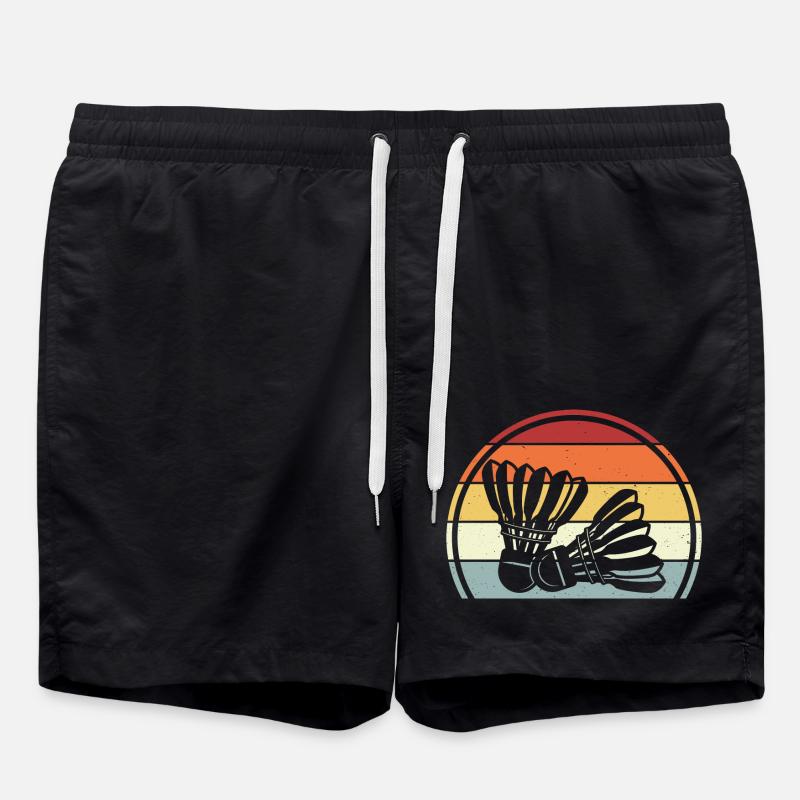 Badminton - Swim Trunks - black