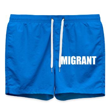 Migrant - Badeshorts - Cobalt blue - Vorne