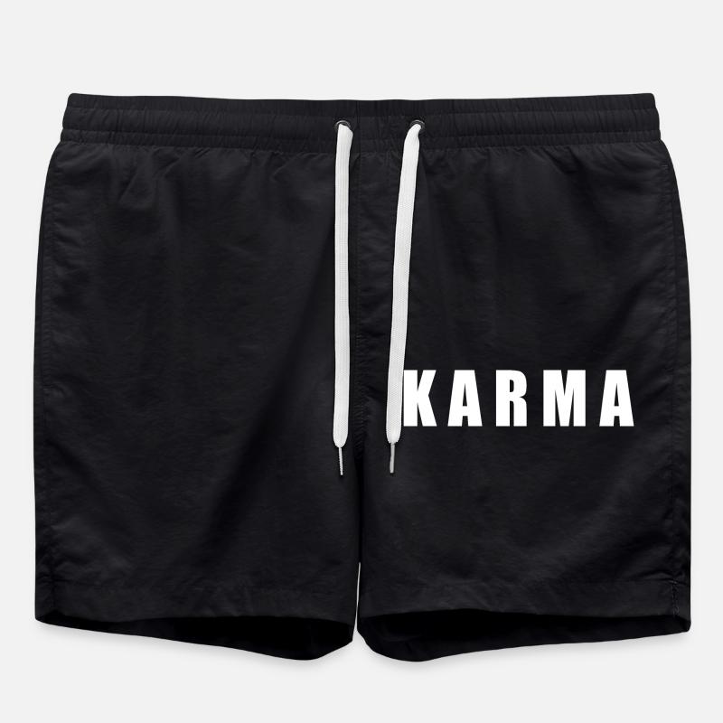 Karma - Short de bain - noir