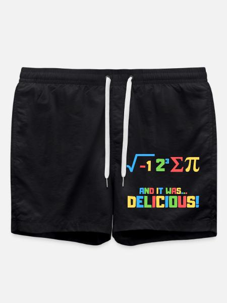 Vintage Retro, and it was delicious! Mathematics - Swim Trunks - black