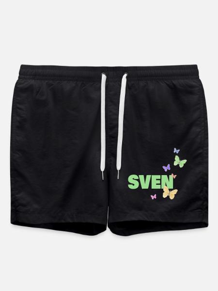 Sven as Sven - Swim Trunks - black