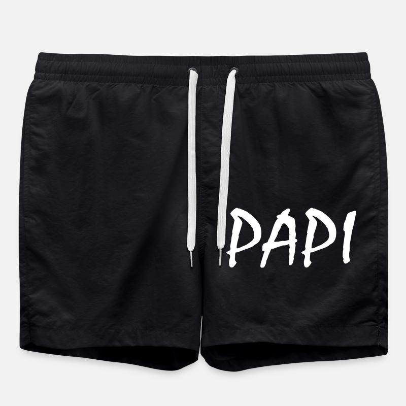 Papi - Badeshorts - Schwarz
