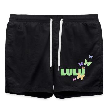 Lulu dans le rôle de Lulu - Short de bain - noir - Devant - AI Model Male 185 light (185cm)
