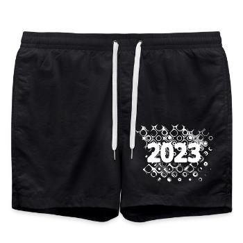 2023 - Swim Trunks - black - Front - AI Model Male 185 light (185cm)