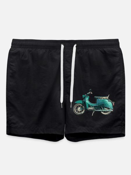 Simson Schwalbe KR51/1 - Badeshorts - Schwarz