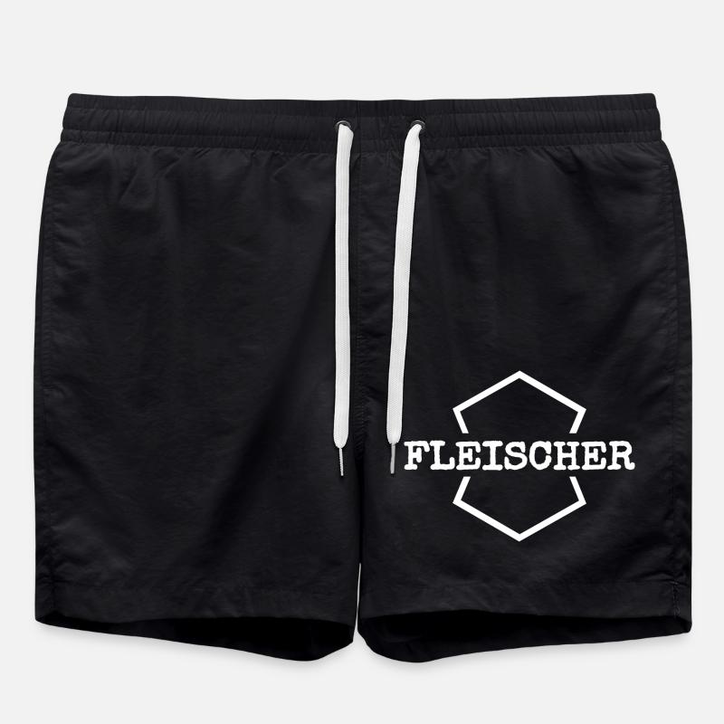 Le boucher comme travail - Short de bain - noir