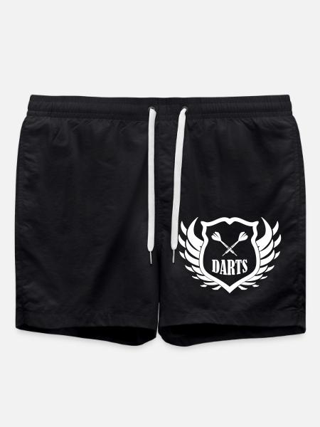 Bouclier de fléchettes - Short de bain - noir