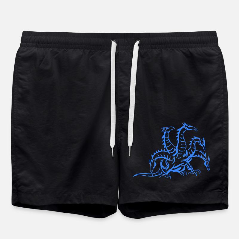 Hydre Dragon - Short de bain - noir