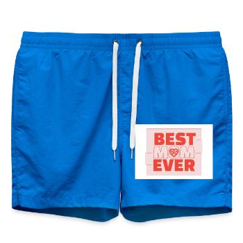 mom ever - Short de bain - cobalt blue - Devant