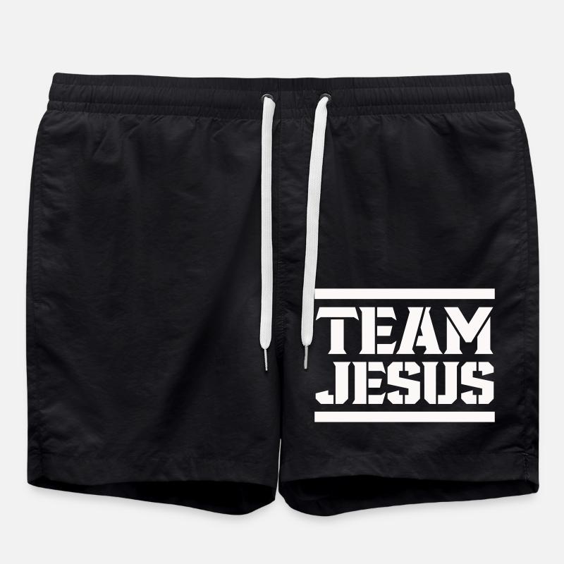 L’équipe de Jésus - Short de bain - noir