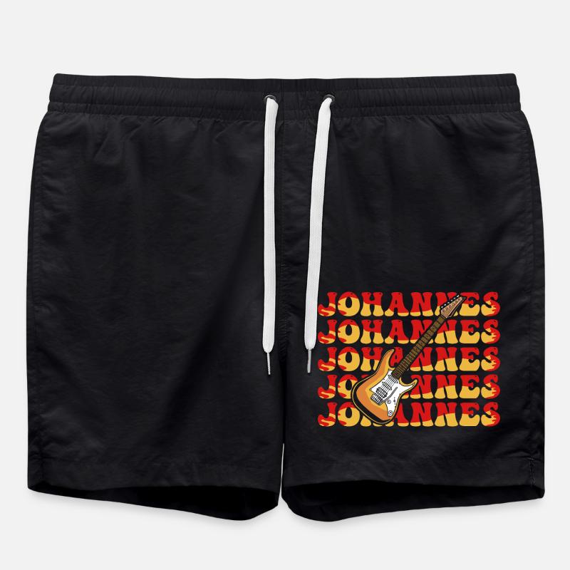 Johannes - Badeshorts - Schwarz