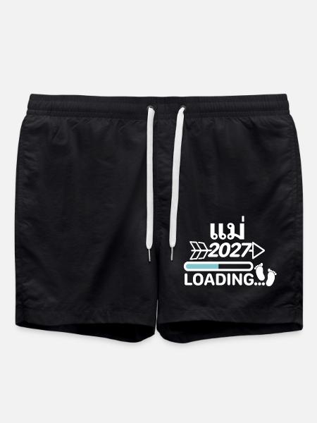 แม่ Mama thai2027 - Swim Trunks - black