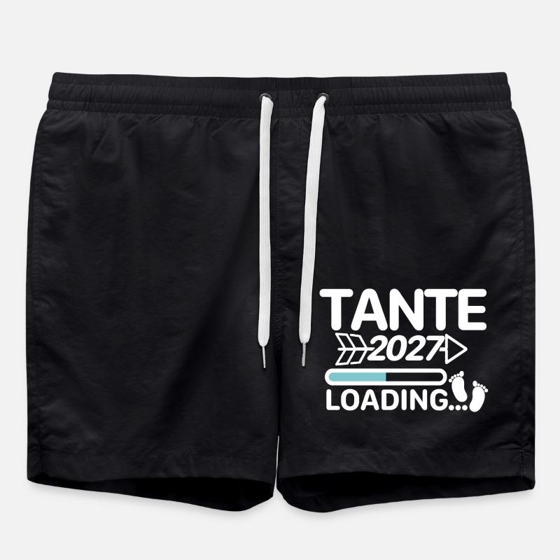 Tante 2027 - Badeshorts - Schwarz