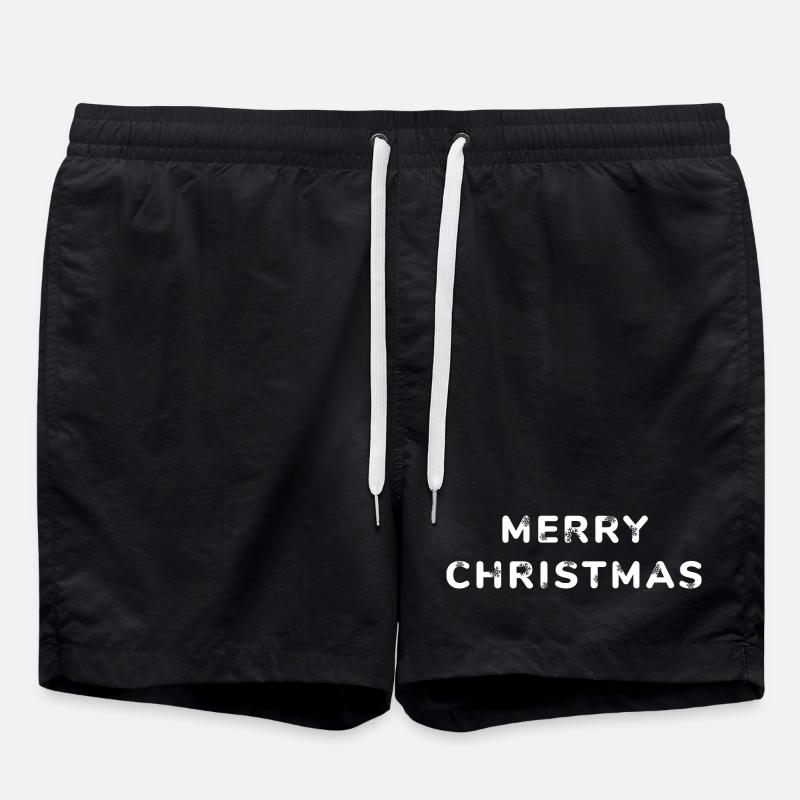 Merry Christmas: Festive style - Swim Trunks - black