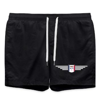 T-shirt de fan de l’Iowa – Votre État ! - Short de bain - noir - Devant - AI Model Male 185 light (185cm)