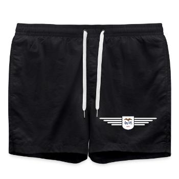 T-shirt de fan de l’Iowa – Votre État ! - Short de bain - noir - Devant - AI Model Male 185 light (185cm)