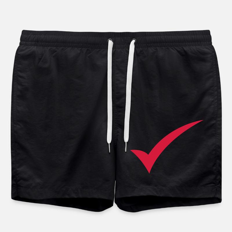 a tick - Swim Trunks - black