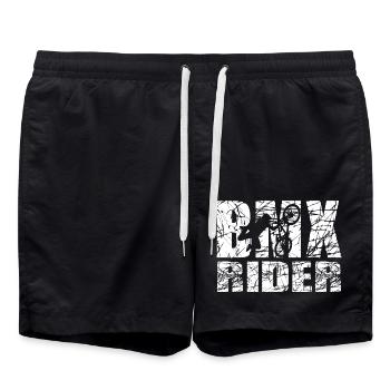 BMX - Short de bain - noir - Devant - AI Model Male 185 light (185cm)