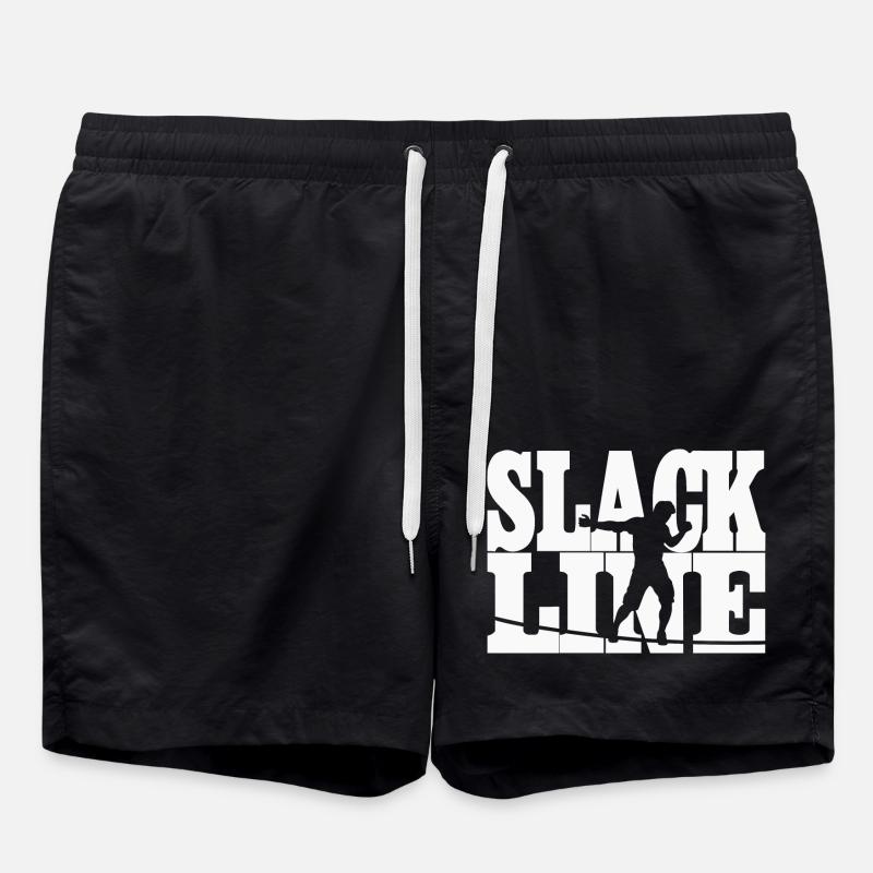 slackline - Short de bain - noir