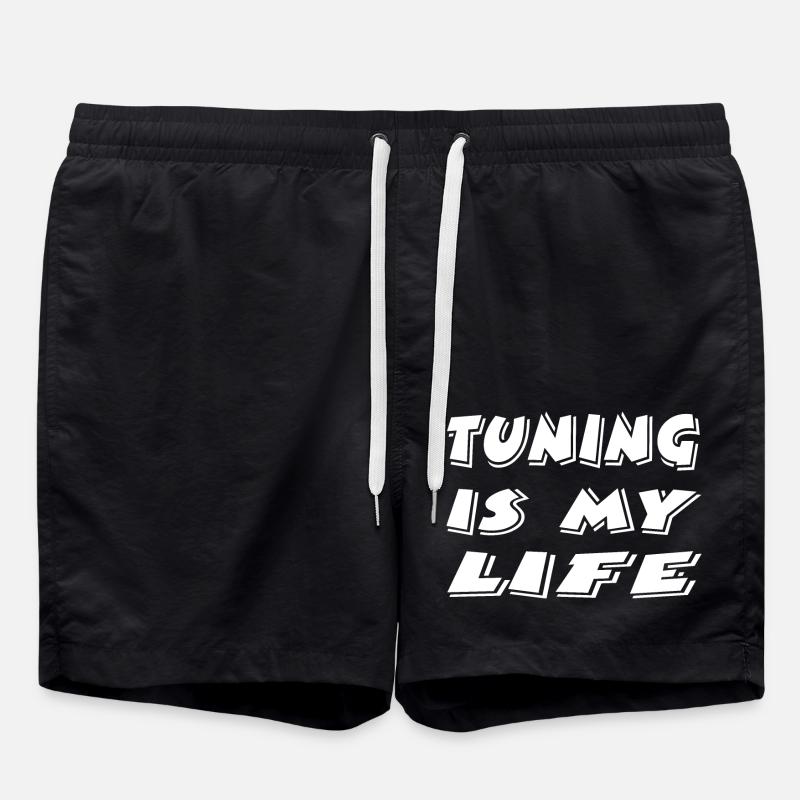 Tuning - Swim Trunks - black
