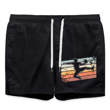 Handball Handballeur - Short de bain - noir - Devant - AI Model Male 185 light (185cm)