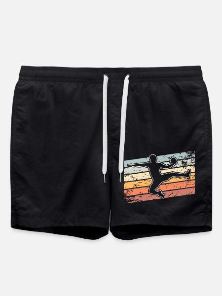 Handball Handballer - Badeshorts - Schwarz